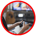 Sensors in game controller