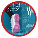 Wearable sensor in shoes