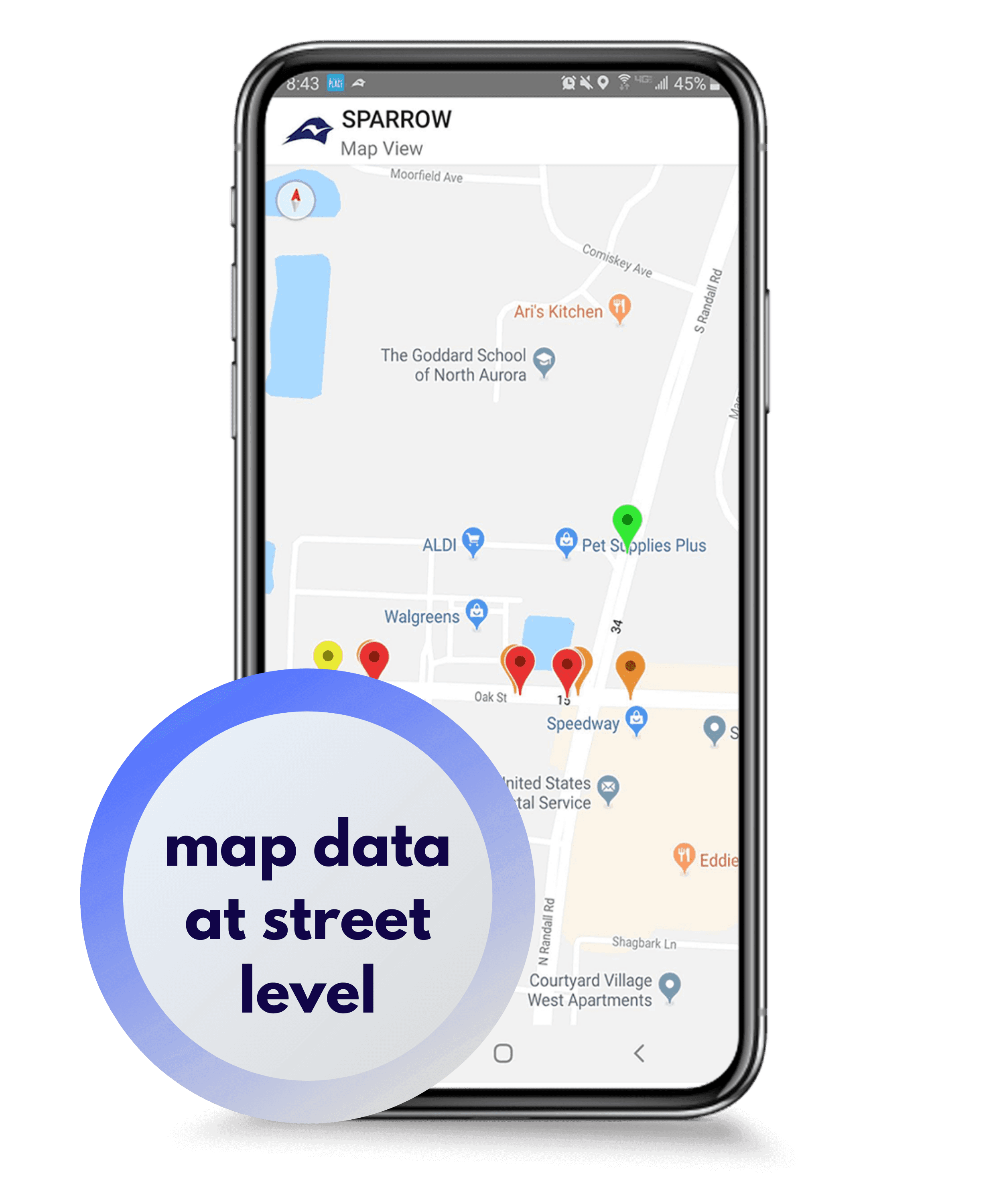Street-level mapping alternate
